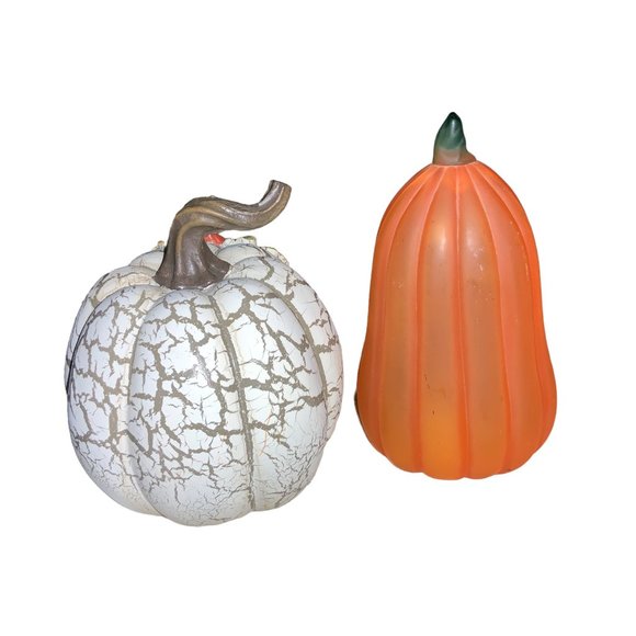 Fall Harvest/ Halloween Jack-O-Lantern Pumpkin Tabletop Decor - Picture 5 of 8